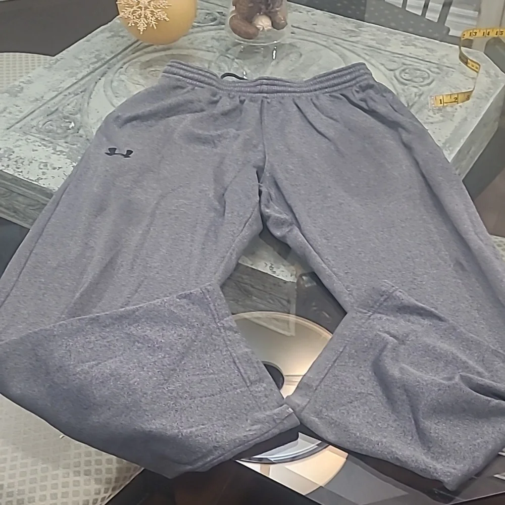 UNDER ARMOUR MEN'S STORM ARMOUR FLEECE SWEATPANTS MEDIUM - Picture 2 of 10